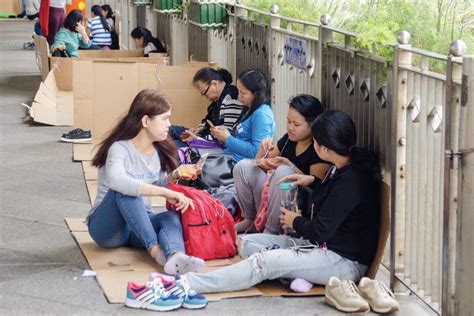 Hong Kongs Helpers Demand 27 Pay Increase Food Allowance To Be