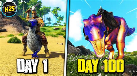 I Survived Days In Ark Survival Evolved Modded Ark Omega Youtube