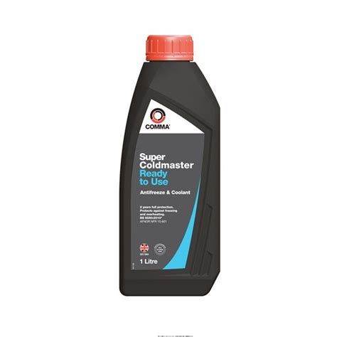 Comma Super Coldmaster Antifreeze Coolant Ready To Use Litre