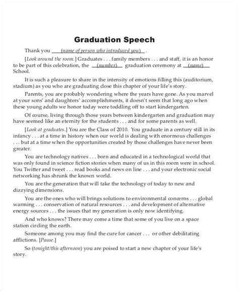 Speech For Students 10 Examples Format How To Conclude Structure Pdf