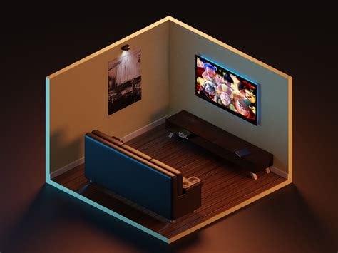 Room in Blender 3d by Mahmoud Elhosary 👋 on Dribbble