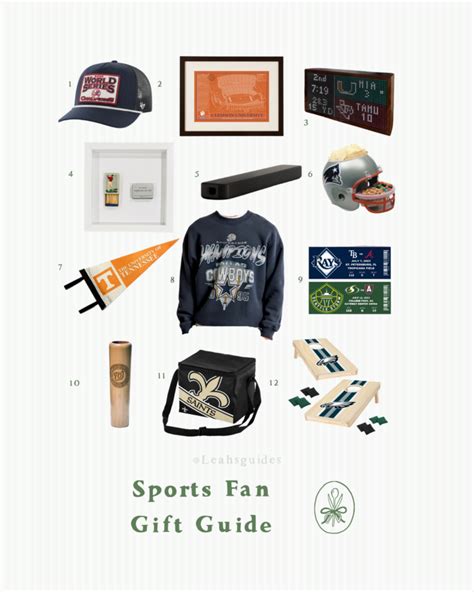 Sports Fan Gift Guide | leahsgiftguide.com