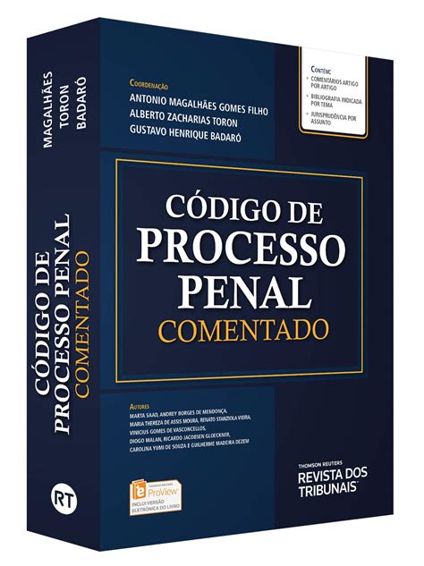 Código De Processo Penal Comentado Pdf BRAINCP