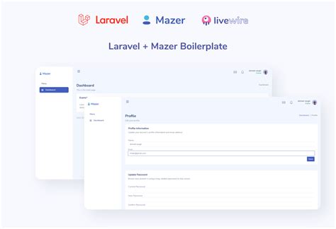 Github Zuramai Laravel Mazer Laravel Boilerplate With Mazer