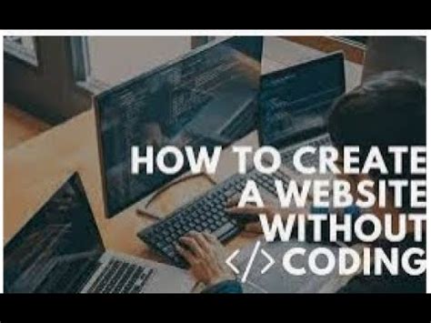 Building A Website Without Coding Steps To Building A Professional