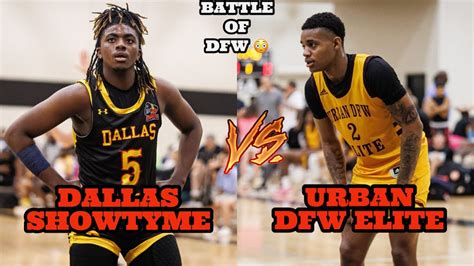 Battle Of Dfw👀 Dallas Showtyme 17u Ua Rise Vs 17u Urban Dfw Elite🔥