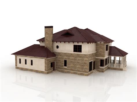 Cottage 3D model - Download Free 3D models