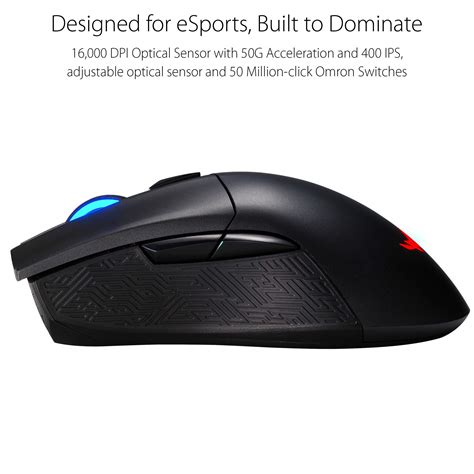 Mua Asus Rog Gladius Ii Wireless Optical Ergonomic Fps Gaming Mouse Featuring 16000 Dpi Optical