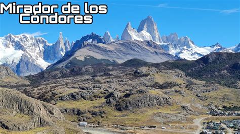 MIRADOR de LOS CONDORES Trekking El Chaltén YouTube