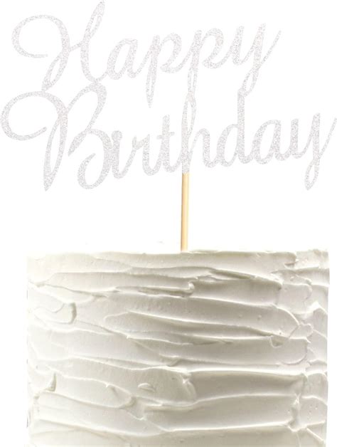 Arthsdite Happy Birthday Cake Topper Happy Birthday Cake Picks Birthday Party