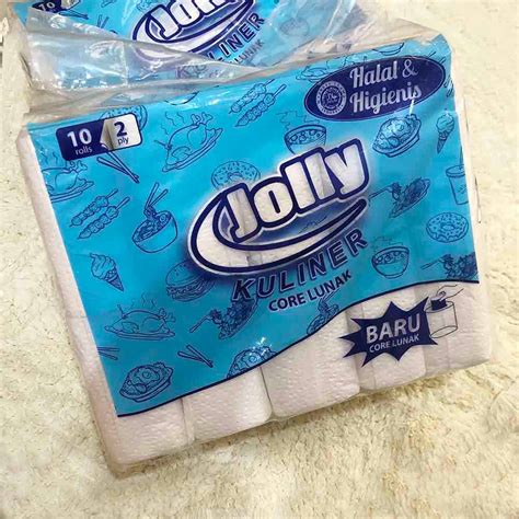 Jual Tissue Gulung JOLLY Core Tissue Roll Jolly Kuliner Toilet 1