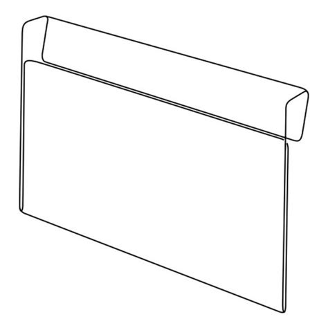 A4 Ticketing Holder Horizontal Fresh Produce Displays