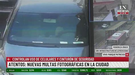 Fotomultas En Caba Controlan El Uso Del Celular Y Cinturón De