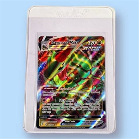 Rayquaza Vmax 111203 Evolving Skies Holo Ultra Rare Card Nm Ebay