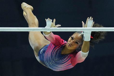 After year of loss, gymnast Shilese Jones wins silver at world ...