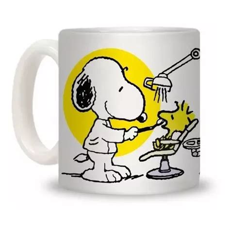 Tazas Personalizadas Snoopy Dentista MercadoLibre