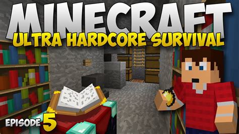 Minecraft Ultra Hardcore Survival Bones And Arrows Episode 5 YouTube