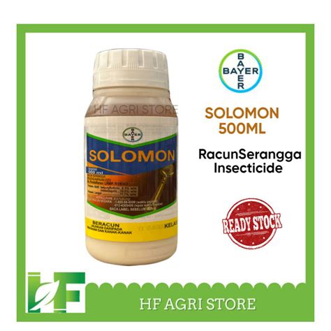 Bayer Solomon Ml Racun Serangga Insecticide Beta Cyfluthrin