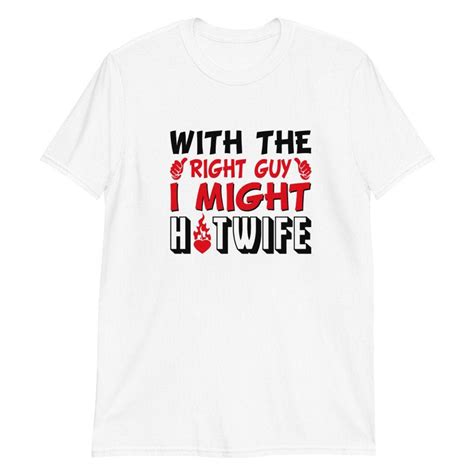 Hot Wife T Shirthotwifeslutwifehot Wifebig Titsbig Etsy