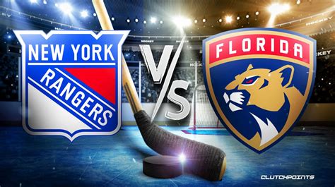 Nhl Odds Rangers Vs Panthers Prediction Pick How To Watch