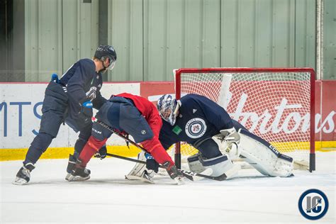 Winnipeg Jets Training Camp Day Illegal Curve Hockey