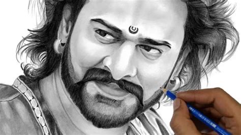 Drawing Bahubali 💥😱prabhas 🔥 Realistic Sketch How To Draw Bahubali