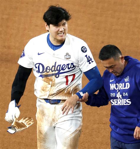 大谷翔平、左肩亜脱臼もws第3戦に強行出場へ 米記者がロバーツ監督の談話紹介「出場するだろう」 スポーツ報知