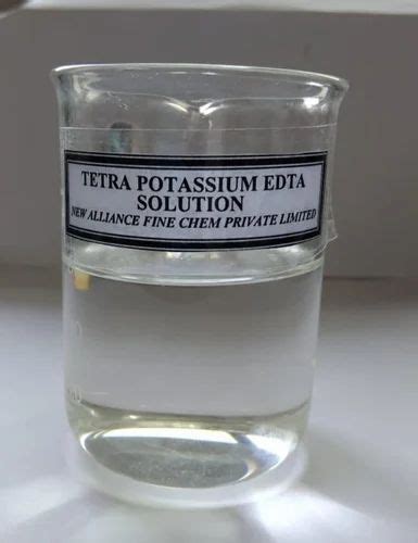 Liquid EDTA Tetra Ammonium For Industrial Grade Standard Technical