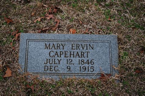 Mary Ervin Tomlinson Capehart 1846 1915 Find a Grave äreminne