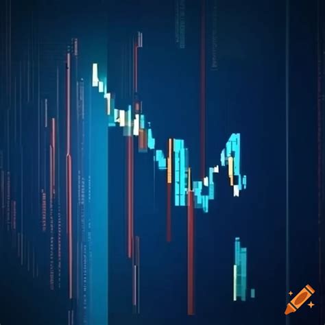 2d Stock Market Chart Pattern On Craiyon