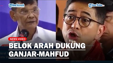 Fklpdk Partai Demokrat Belok Arah Dukung Ganjar Mahfud Prabowo Disebut