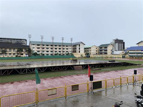 Inquirer On Twitter Look The Stage Is Up At The Cebu City Sports