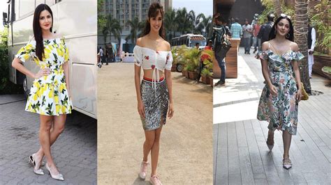 Katrina Kaif Disha Patani Kiara Advani Pick Off Shoulder Outfits For