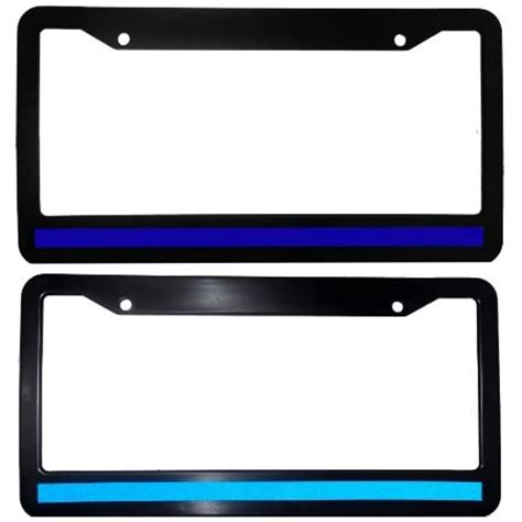 Buy Thin Blue Line License Plate Frame Online At Desertcartuae