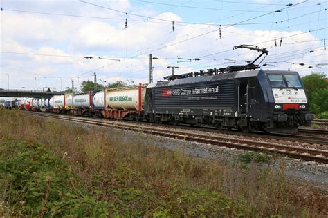 SBB Cargo ES 64 F4 282 Containerzug Graben Neudorf Flickr