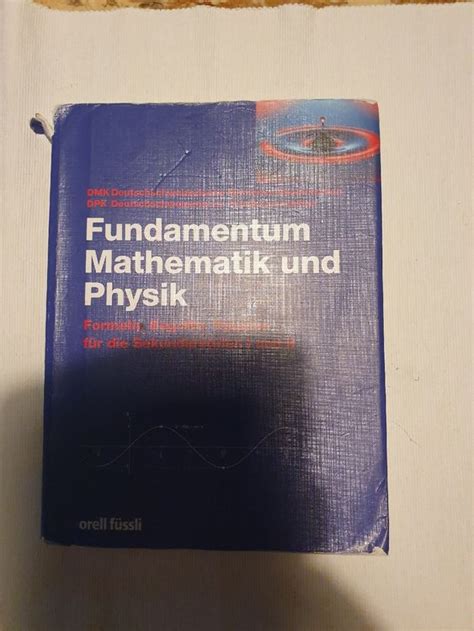 Fundamentum Mathematik Und Physik Kaufen Auf Ricardo