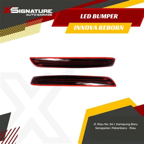 Jual LED BUMPER LED MATA KUCING INNOVA REBORN 3 FUNGSI B Kab