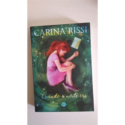 Quando A Noite Cai Carina Rissi Livro Novo Shopee Brasil