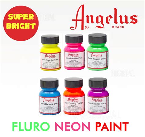 Angelus Juego De Pintura Para Cuero De 4 Onzas Juego De Pinturas