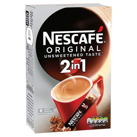 Buy Original Nescafe Original 2in1 Coffee Sachets Imported From The UK