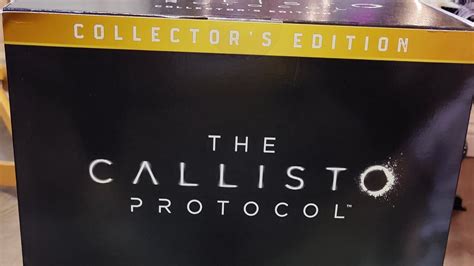 The Callisto Protocol Collector S Edition Opening Ft Goose The Cat