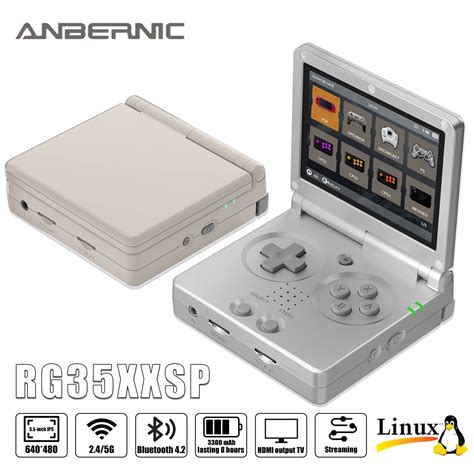 Anbernic Rg35xxsp 3 5 Ips Screen Flip Handheld Console Linux System