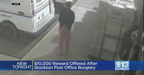 10k Reward For Information Offered In Stockton Post Office Burglary