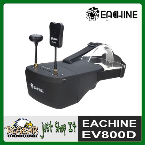 Jual Original Eachine Ev D G Ch Diversity Fpv Goggles Inch Hd