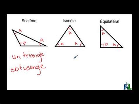 Comment Classifier Les Triangles Selon Leurs Angles YouTube