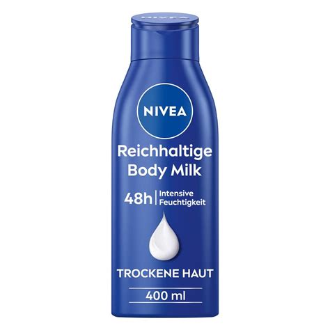 NIVEA Reichhaltige Body Milk 400 ml intensiv pflegende Körpercreme