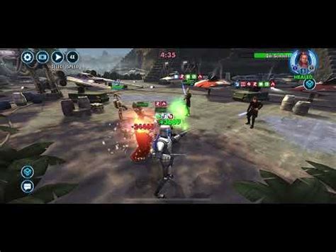 Nute Vs Qgj Swgoh Gac V Youtube