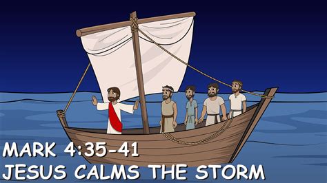 Preschool Jesus Calms The Storm Mark 4 35 41 1 15 2023 YouTube