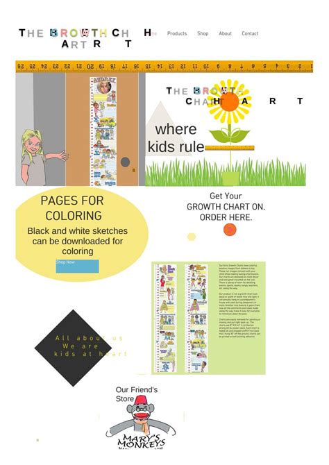 Newborn Growth Chart | Kids Growth Chart | Growth Chart For Infants by ...