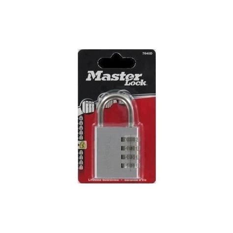 Cadenas Combinaison En Aluminium Mm Master Lock Eurd